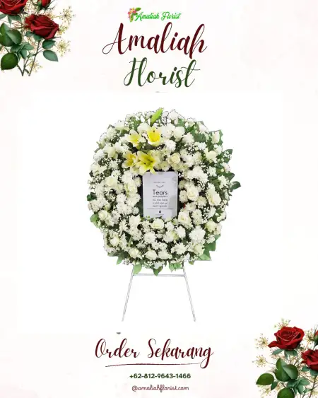 Krans Bunga Duka Pondok Besi